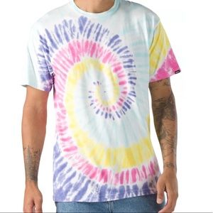 DROP V SPIRAL TIE DYE T-SHIRT